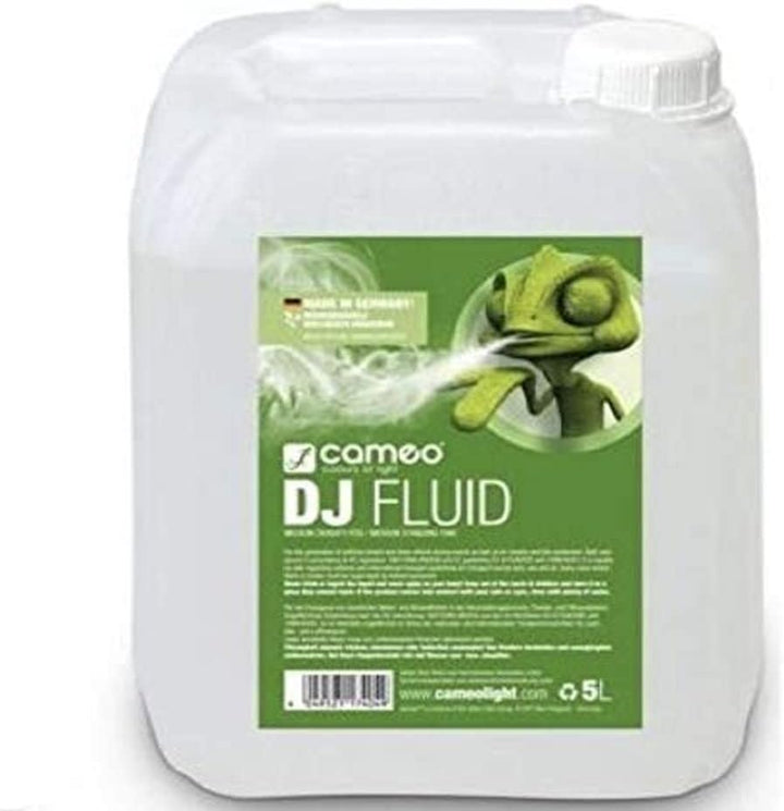 Cameo CLFDJ5L mittlerer Dichte/Standzeit DJ-Fluid für Nebelmaschine, 5L DJ Fluid 5L, DJ Fluid 5L
