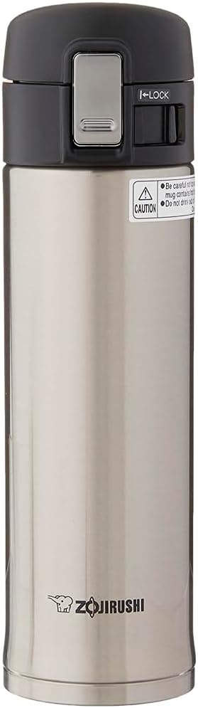 Zojirushi Edelstahlbecher, 473 ml 480 ml Rostfrei, 480 ml Rostfrei