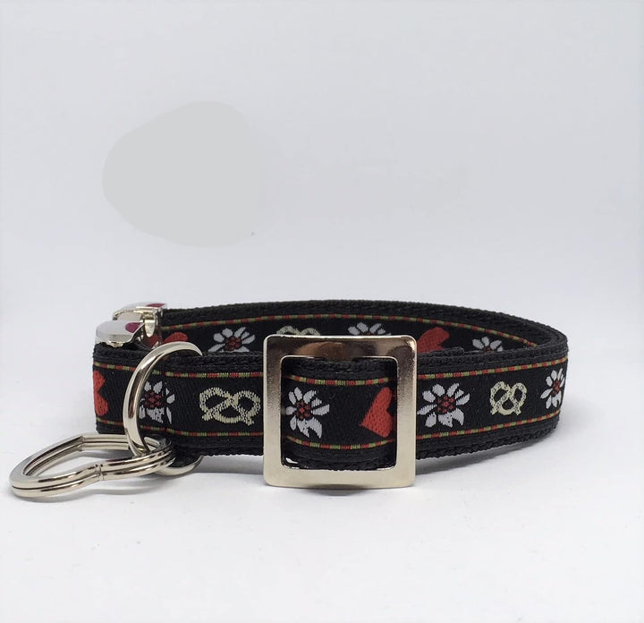 Jimmy und Katz Hundehalsband Brezl 26-40cm x 2cm