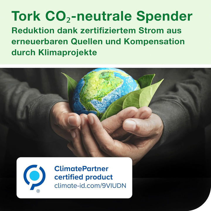 Tork PeakServe Mini-Spender für Endlos Papierhandtücher in Schwarz H5 Hohe Kapazität Elevation-Desig