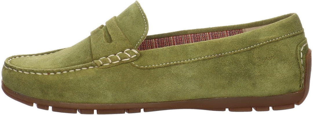 Sioux Damen Carmona Mokassin 36 EU Khaki, 36 EU Khaki
