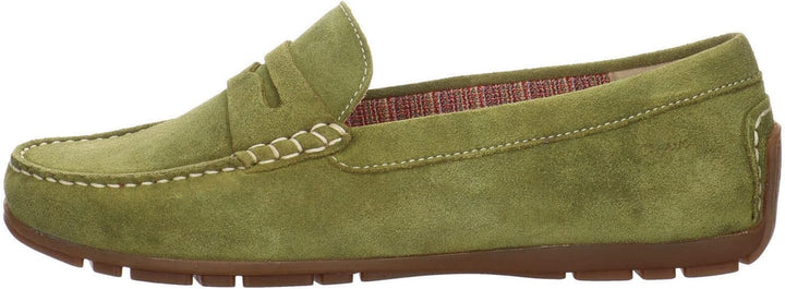 Sioux Damen Carmona Mokassin 36 EU Khaki, 36 EU Khaki