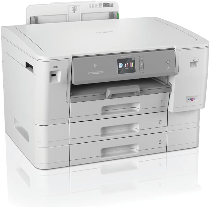 Brother HLJ6100DWRE1 Tintenstrahldrucker, 3x 250 Blatt Papierkassette, Farbe, 3x 250 Blatt Papierkas