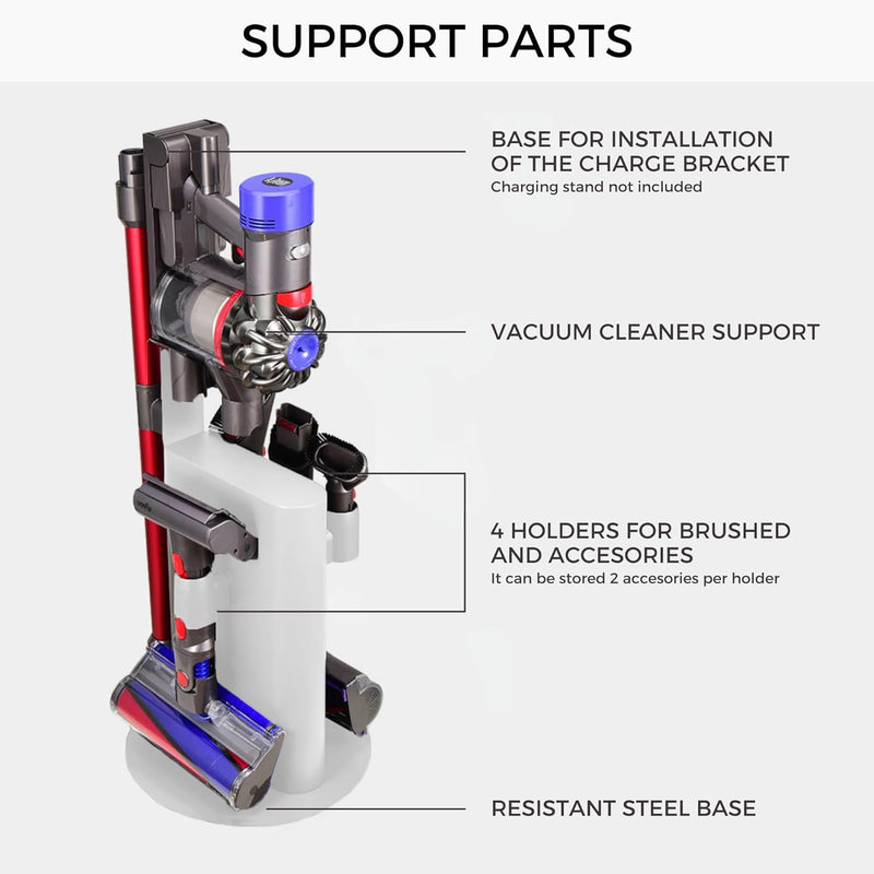 MORANGO Staubsaugerunterstützung Kompatibel mit Dyson V6, V7, V8, V10, V11, V15, DC30, DC31, DC34, D