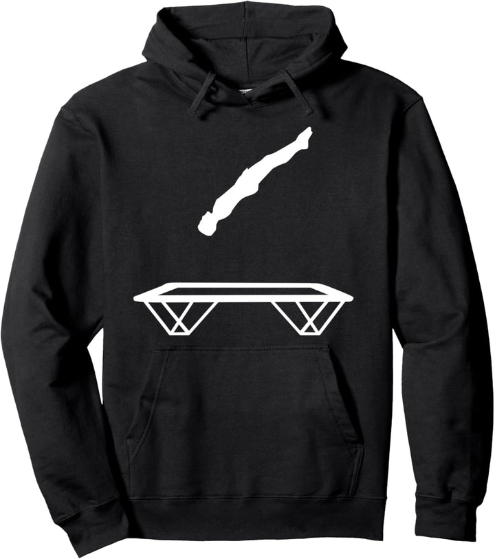 Trampolinspringen Pullover Hoodie