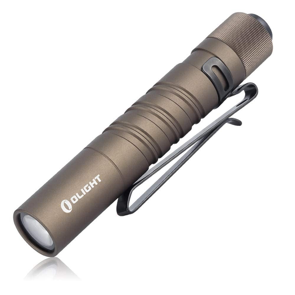 OLIGHT I3T Mini LED Taschenlampe 180 Lumen 60m Reichweite, kleine Lampe mit Endkappenschalter, Wasse