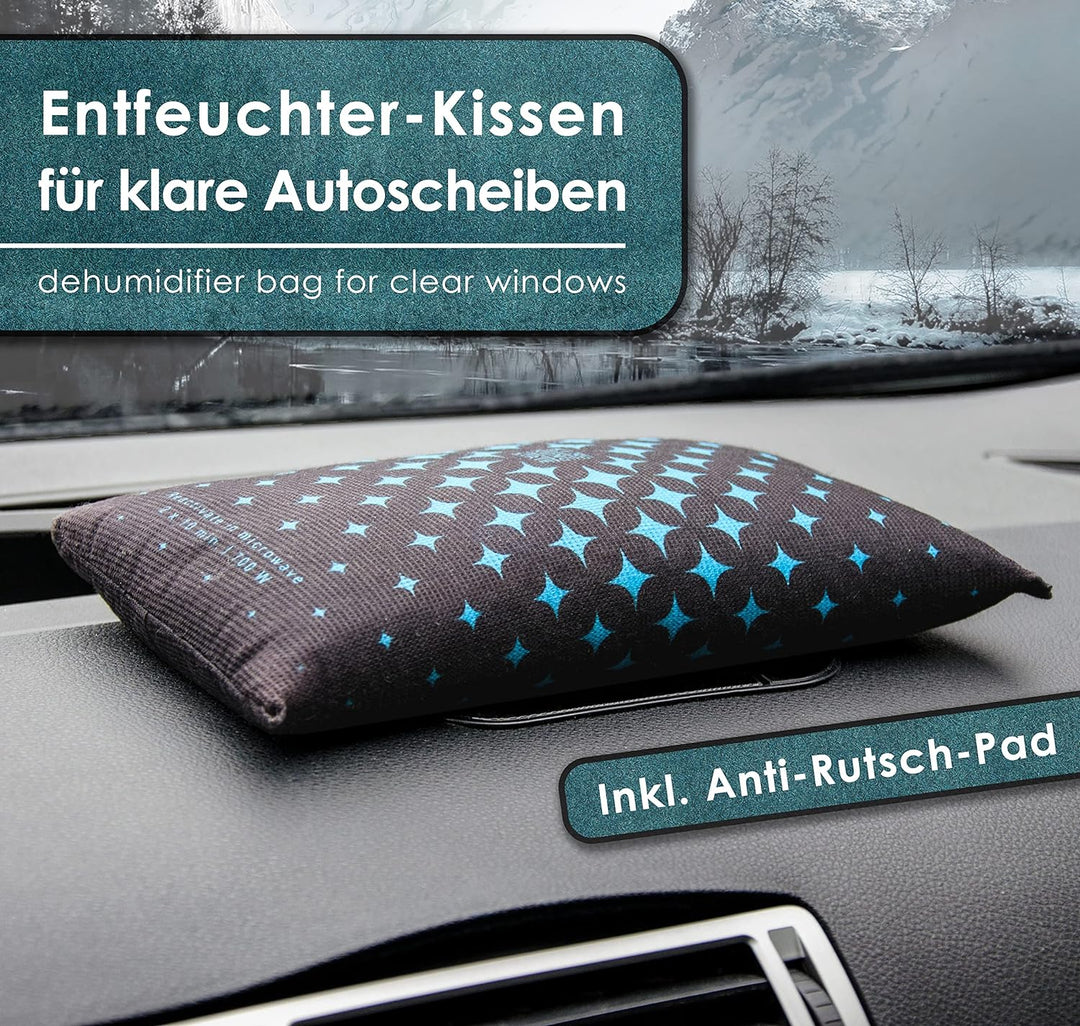 King Kong State Winter-Set für Autos - Geschenk-Set aus Luftentfeuchter-Kissen, Eiskratzer, Scheiben