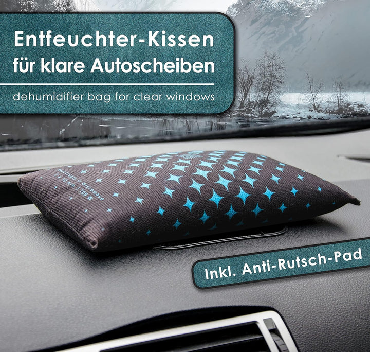 King Kong State Winter-Set für Autos - Geschenk-Set aus Luftentfeuchter-Kissen, Eiskratzer, Scheiben