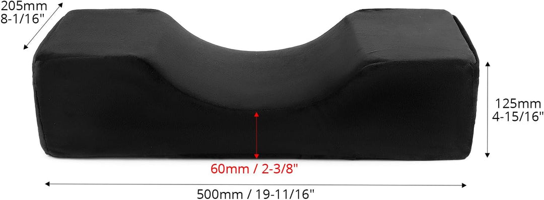 QWORK® Wimpernkissen, U-förmiges Ergonomisches Kissen für Verlängerungen, für den Heimgebrauch im Sc