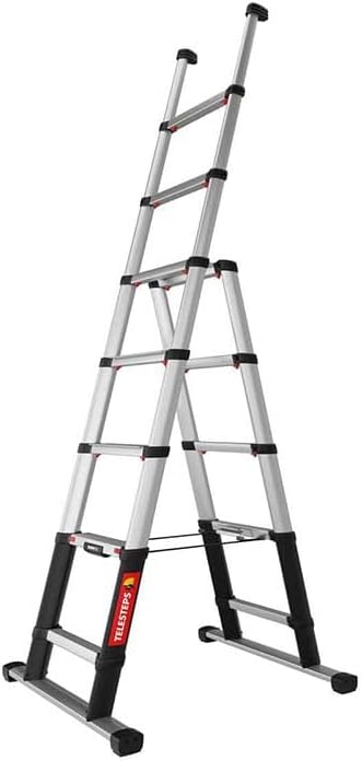 Telesteps PrimeLine Teleskop-Kombileiter / Kombileiter 2,3 m / Leiter aus Aluminium / Nr. 7242300681