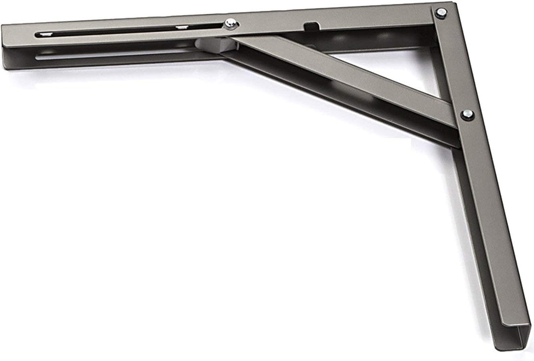 SO-TECH® Klappkonsole Profi-Nr.1 L200 Länge: 200 mm / Höhe 160 mm Edelstahloptik matt (satin) Tragkr