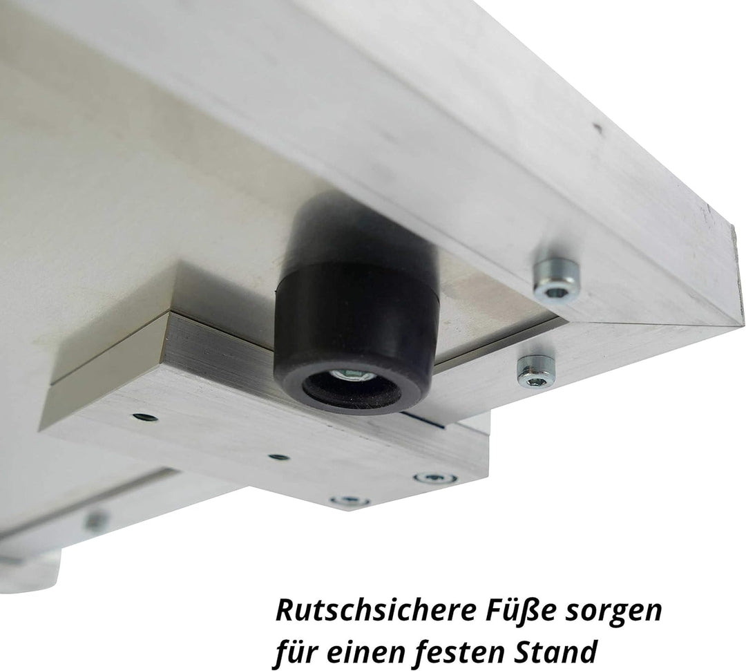 Tolegano Mittelwandpresse mit Zellmass 5,1mm. Ihre Mittelwand ist individuell zuschneidbar. Eigener