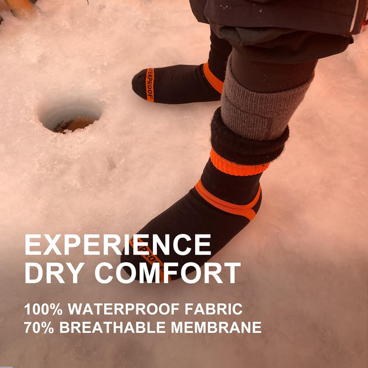 Dexshell Radsocken Hytherm Pro - Merino M Schwarz, M Schwarz