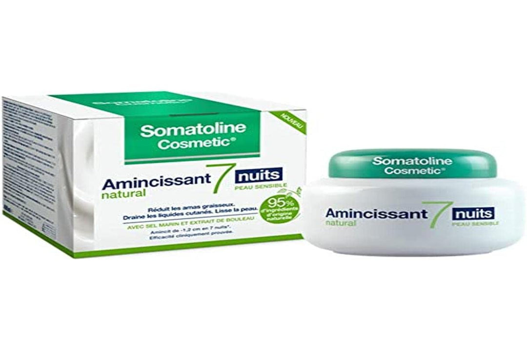 Somatoline Cosmetic Schlankheitseffekt, 7 Nächte, natürlich, für empfindliche Haut, 400 ml