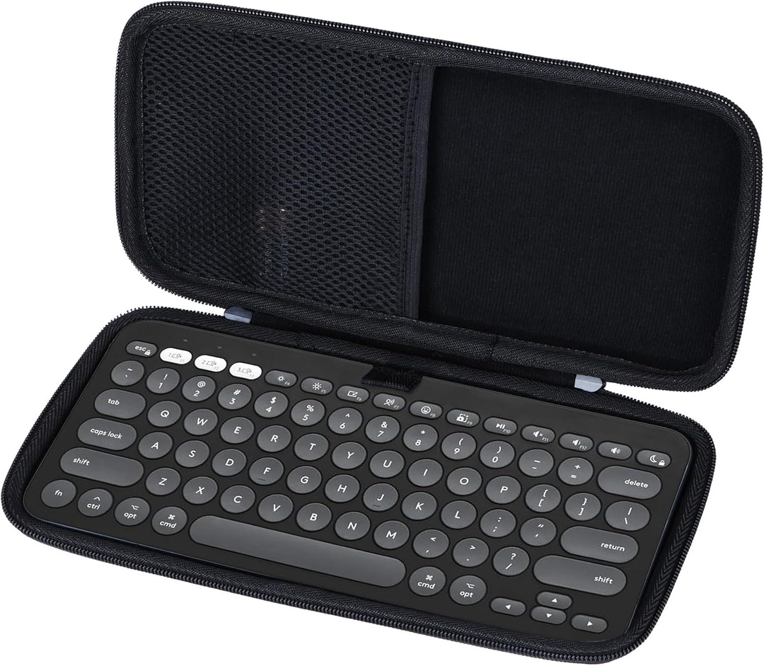 Hart Reise Schutz Hülle Etui Tasche für Logitech Pebble Keys 2 K380s K380 Kabellose Multi-Device Blu
