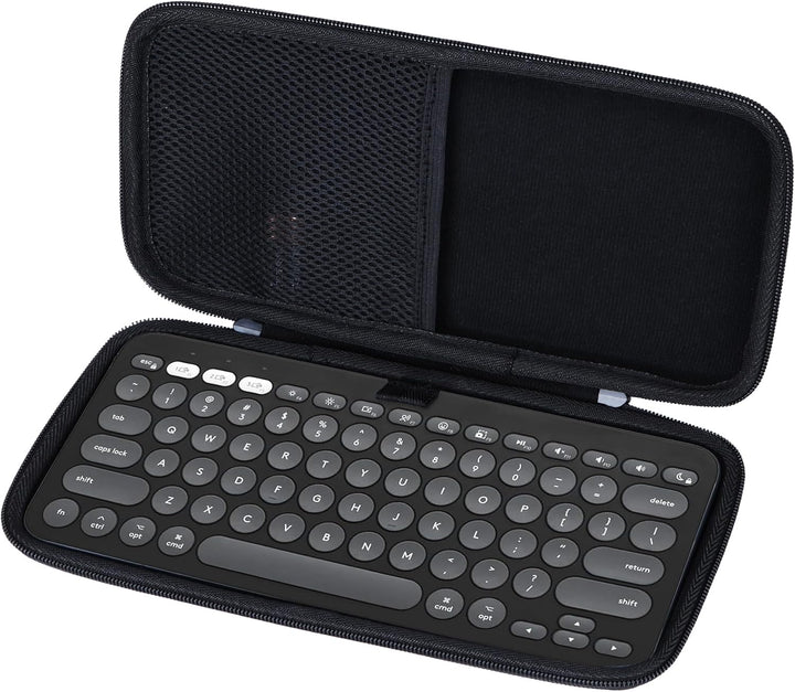 Hart Reise Schutz Hülle Etui Tasche für Logitech Pebble Keys 2 K380s K380 Kabellose Multi-Device Blu