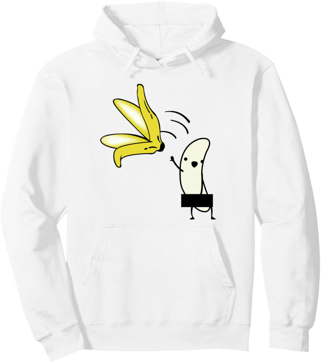 FKK Striptease Banane Kostüm Nackte Banane Pullover Hoodie