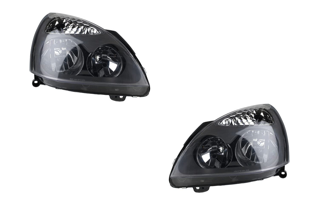 Johns, Scheinwerfer Satz passend für Renault Clio Scheinwerfer BB/BC/CB 06/01-06/05 H7/H1 Set links