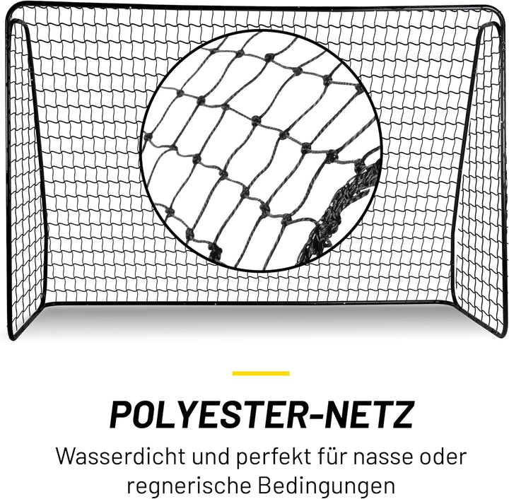 Dunlop Fussballtor - Fussballtor Gross - Fussball Tor - Fussballtore für Garten Kinder und Erwachsen