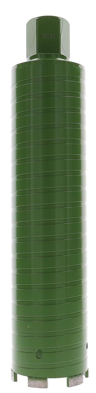 PRODIAMANT Diamant Laser Kernbohrkrone ø 82 mm trocken bohren Beton Stahlbeton Mauerwerk Aufnahme 1