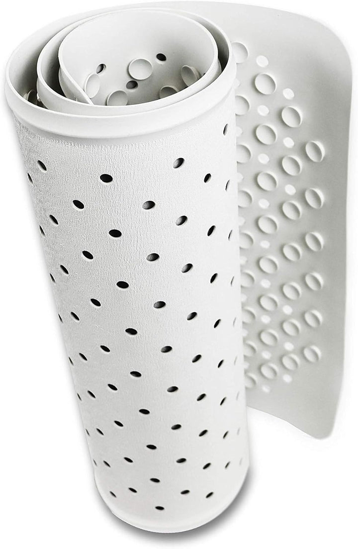 KMINA - Badewannenmatte rutschfest (97x35 cm), Badewannenmatten Schimmelresistent, Badewanneneinlage