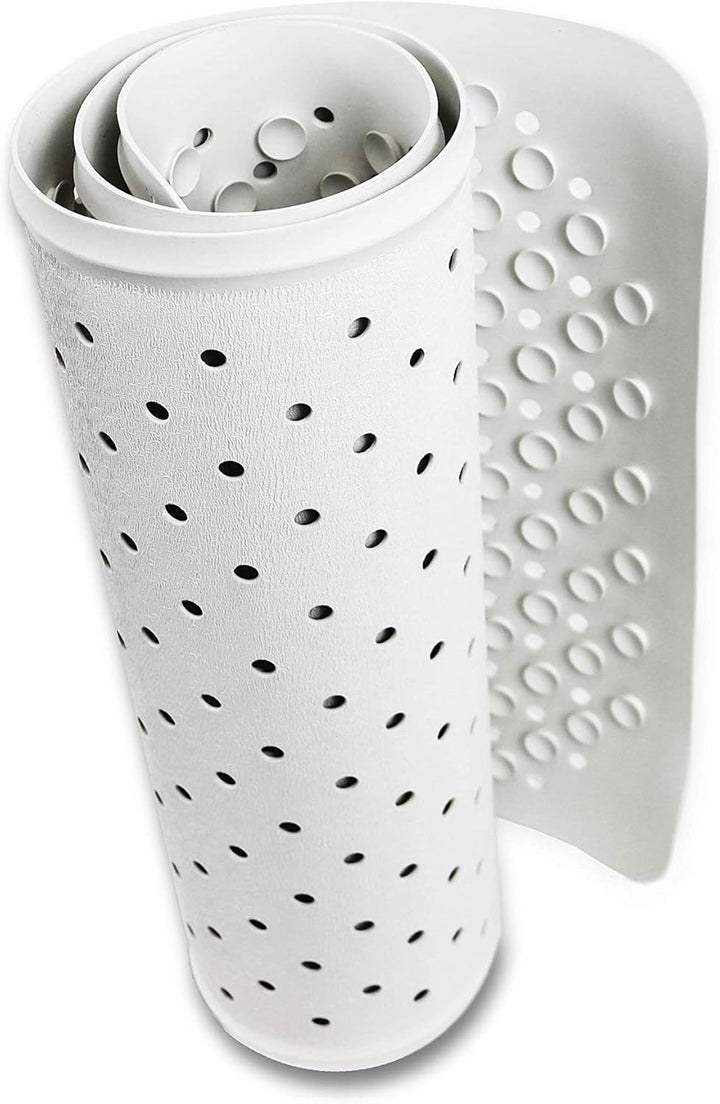 KMINA - Duschmatte rutschfest 43x43 cm, Badewannenmatte, Quadratisch, Anti Schimmel, Natürliches Gum