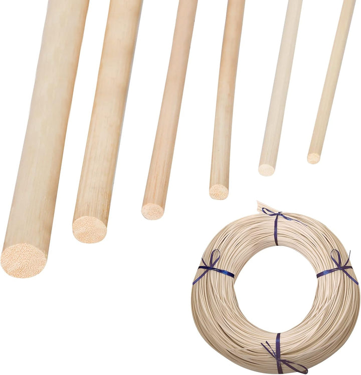 jackfru Schardt Peddigrohr,Flechtmaterial Korbflechten, Flechtmaterial Natur 500 Gramm zum Körbe fle