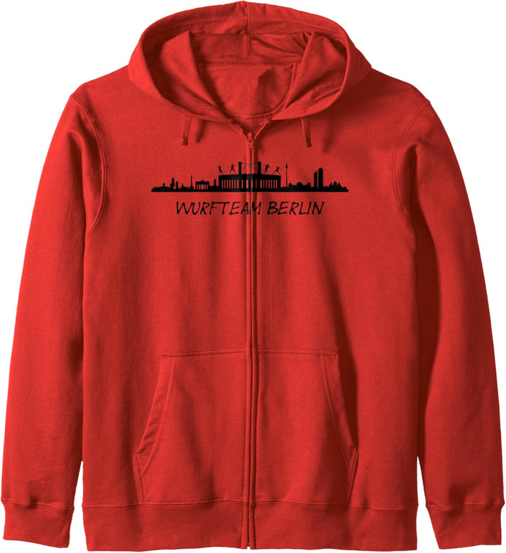 Skyline Wurfteam Berlin Kapuzenjacke