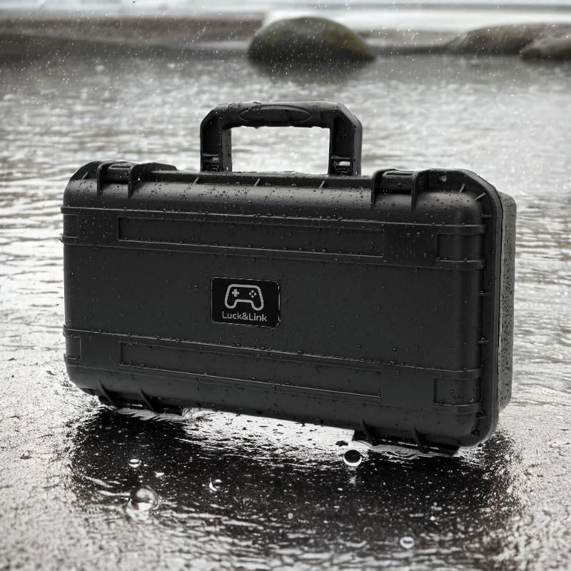 Luck&Link Tragetasche für MSI Claw 8 AI+/7 AI+/A1M/Legion GO S,Harte professionelle wasserdichte Tra
