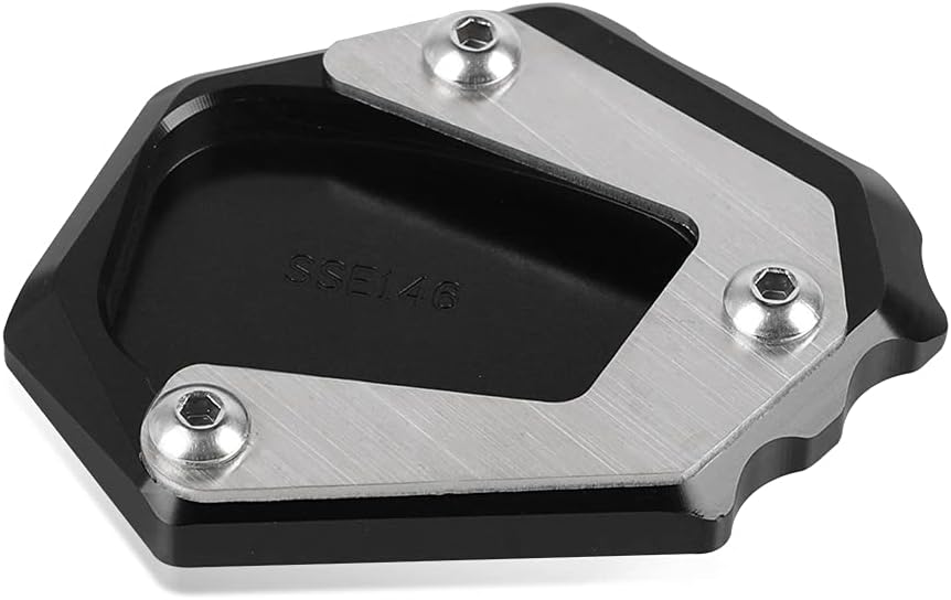 YIEBA Motorradzubehör Seitenständer Verlängerung Vergrösserer Pate Pad für CB125R 2017-2020 CB125R 2