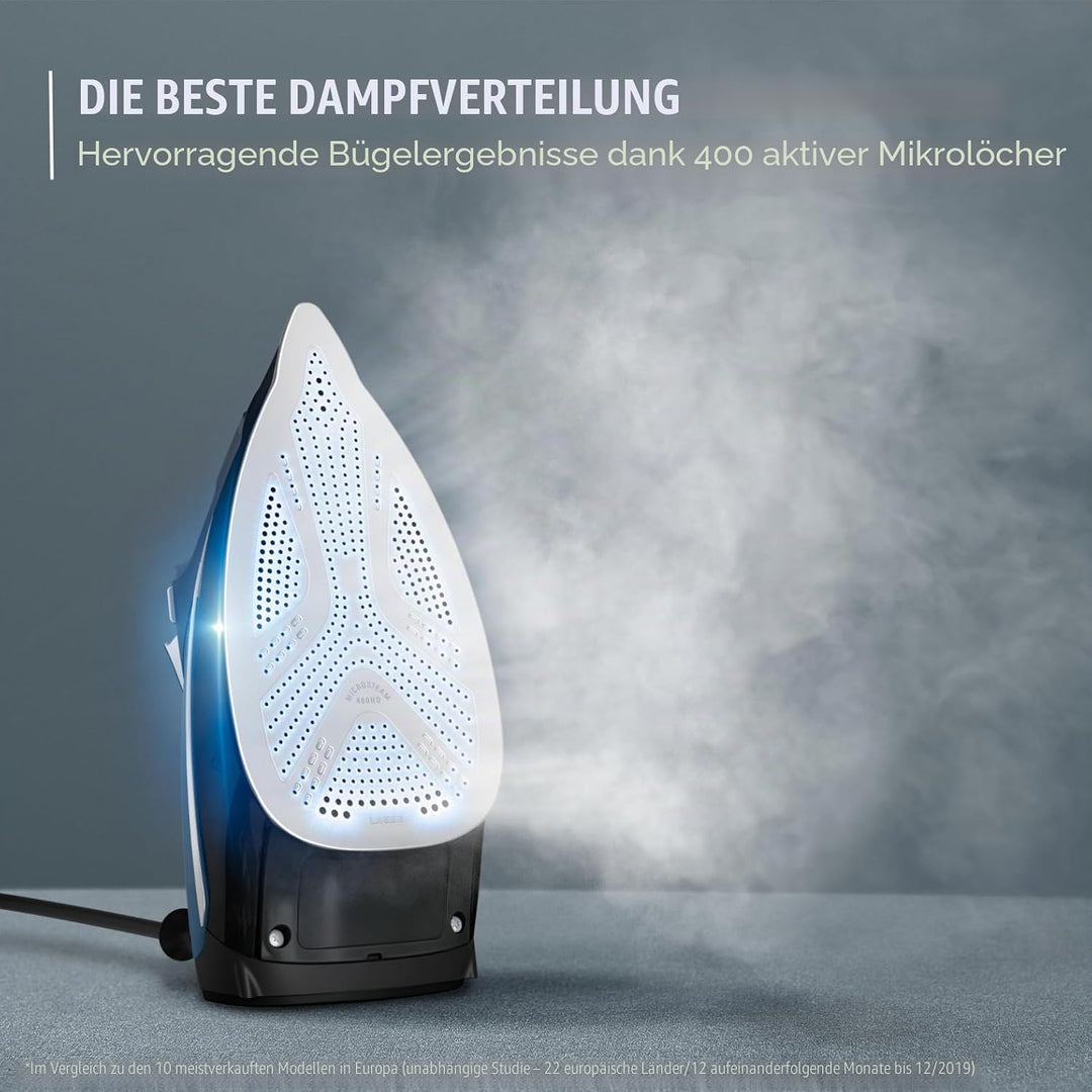 Rowenta Pro Master Bügeleisen, professionelle Ergebnisse, leistungsstarke Dampfverteilung, hochpräzi