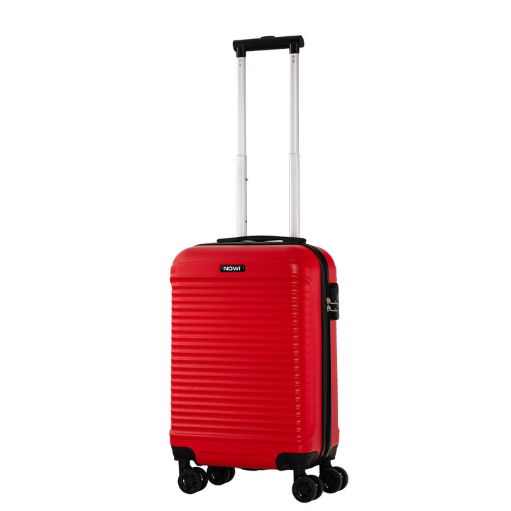 NOWI® Las Palmas Koffer Klein, Leichter Hartschalenkoffer mit Rollen, 34L passend für Ryanair, Lufth