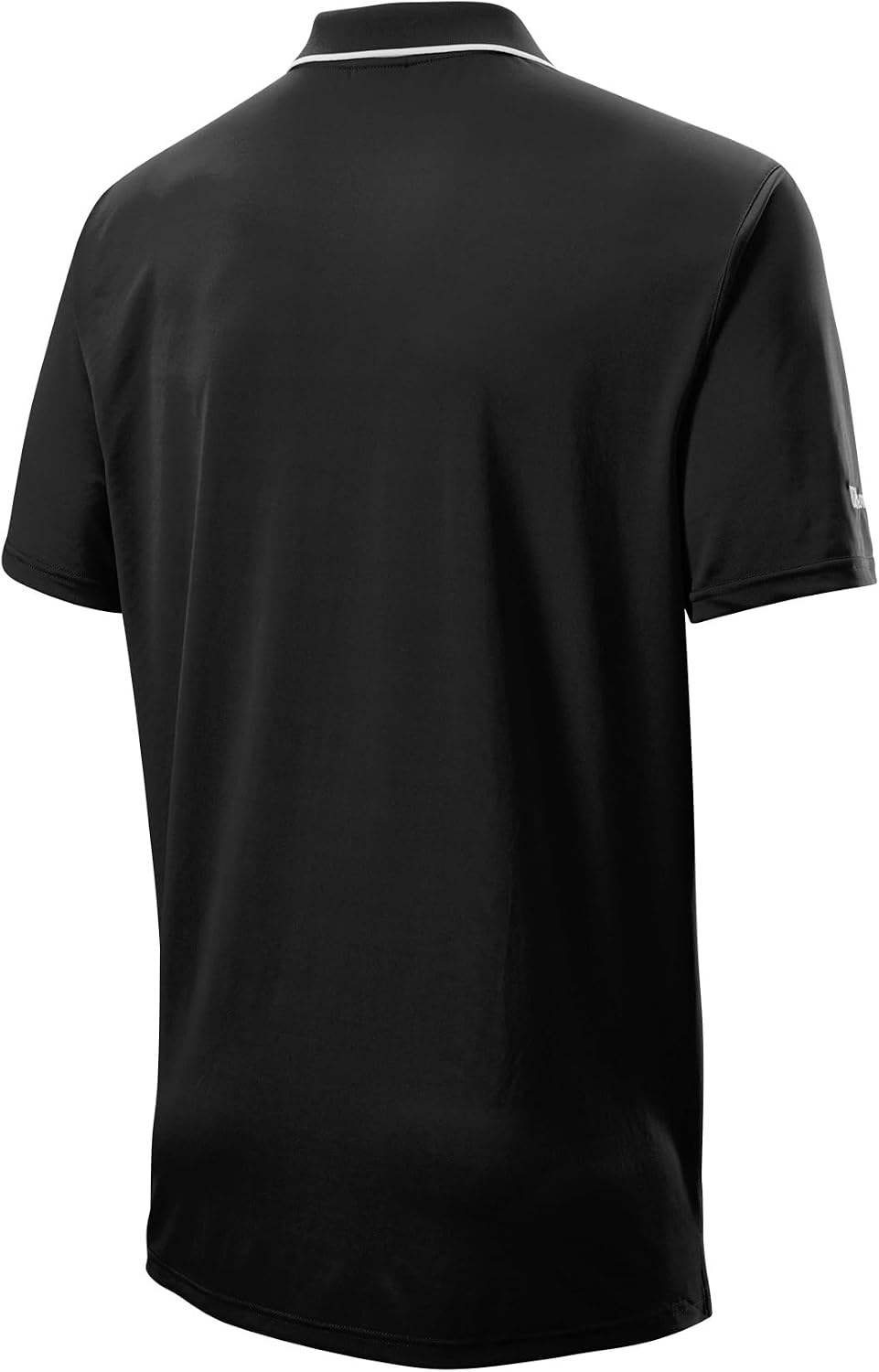 Wilson Herren Klassisches Herren-Poloshirt Poloshirt XL Schwarz, XL Schwarz