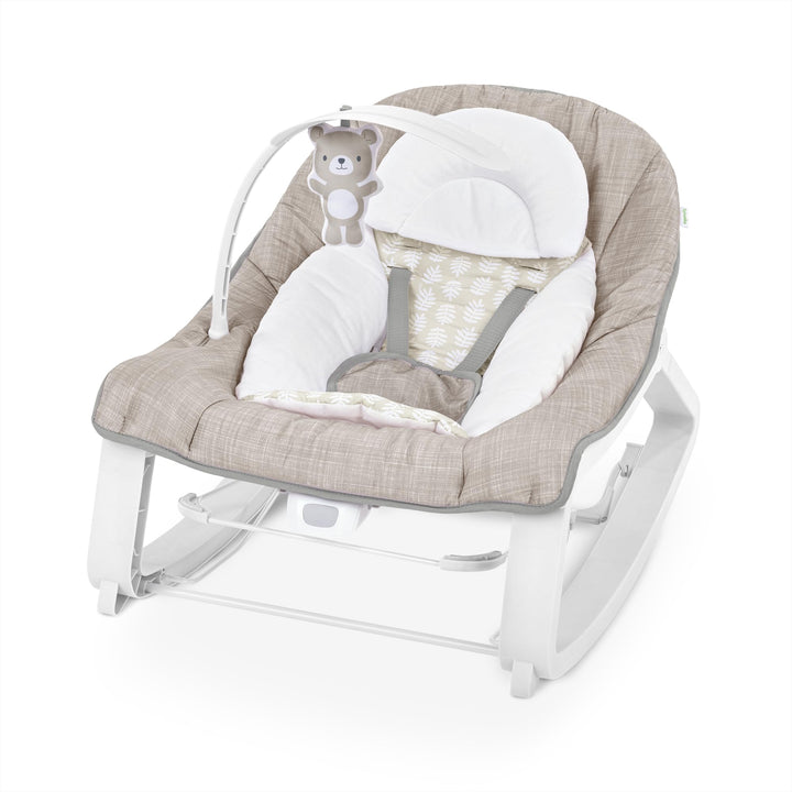 Ingenuity Keep Cozy 3-in-1 Baby Wippe, Sitz und Schaukel für Babys bis Kleinkinder, mit Vibrationen