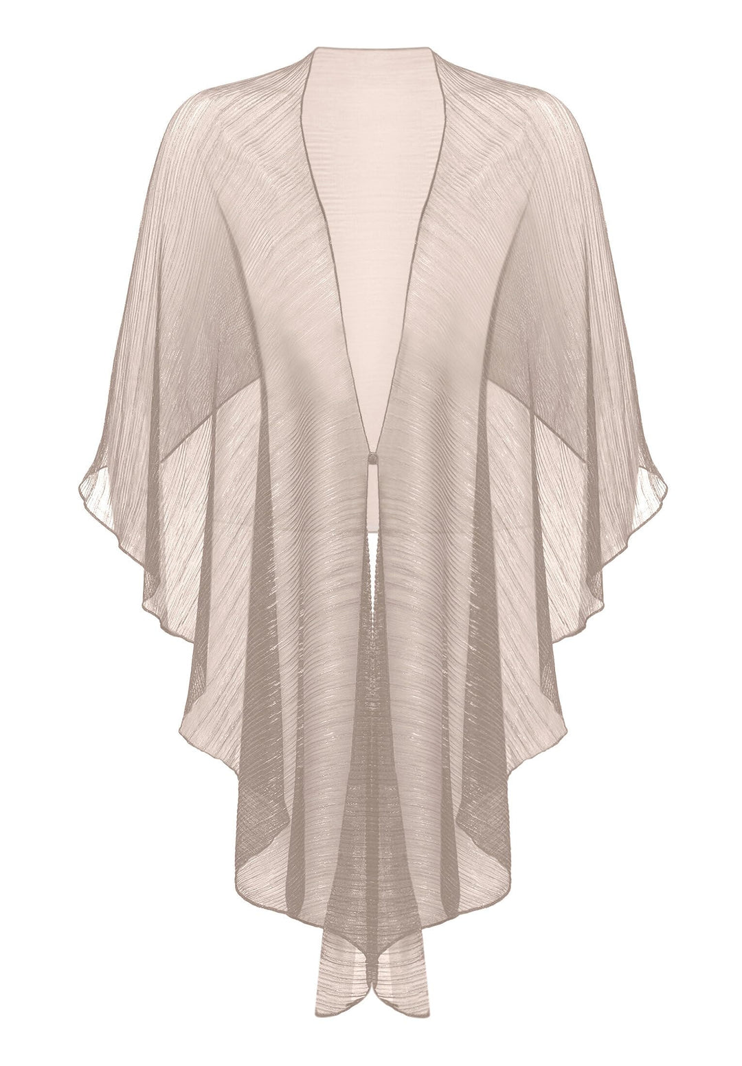 Vera Mont Damen Cape im Glitzer-Look Standard Einheitsgrösse Rosé/Silver, Standard Einheitsgrösse Ro