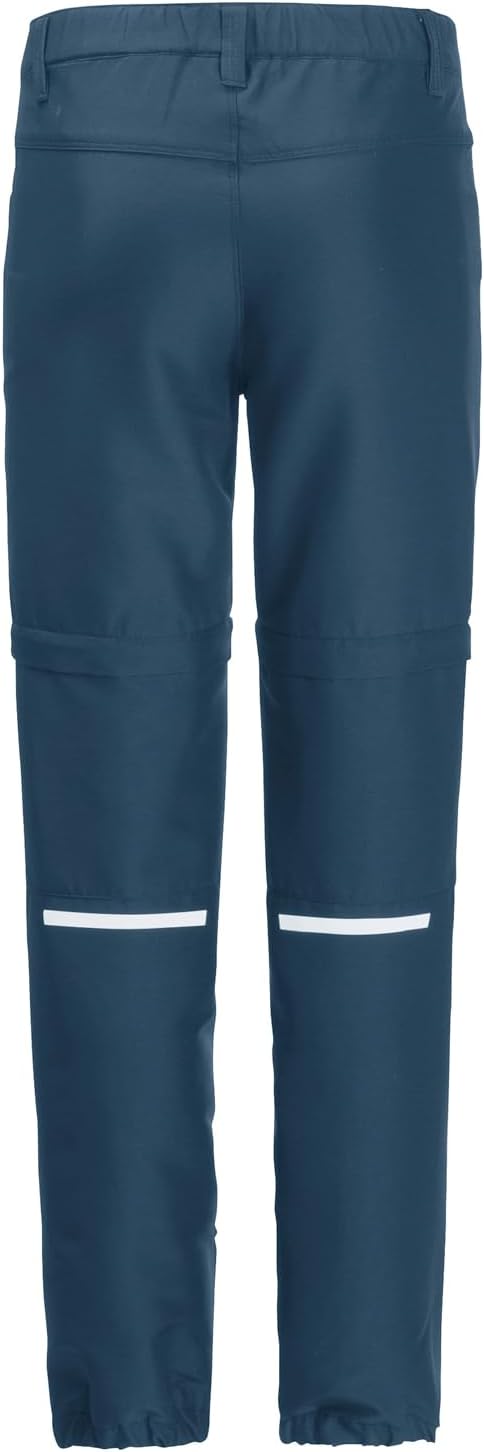 Jack Wolfskin Jungen Outdoorhose Active Zip Off Pants K 116 Dark Sea, 116 Dark Sea
