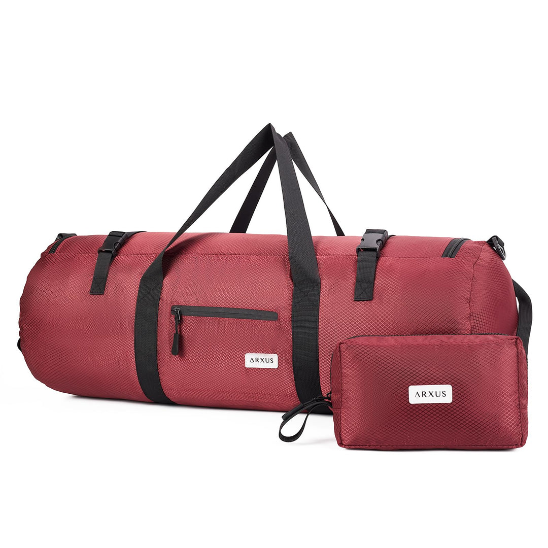 Arxus Sporttasche 90L 50L 30L Gross Reisetasche Faltbare Gepäck Tasche Damen Herren Weekender Schwim