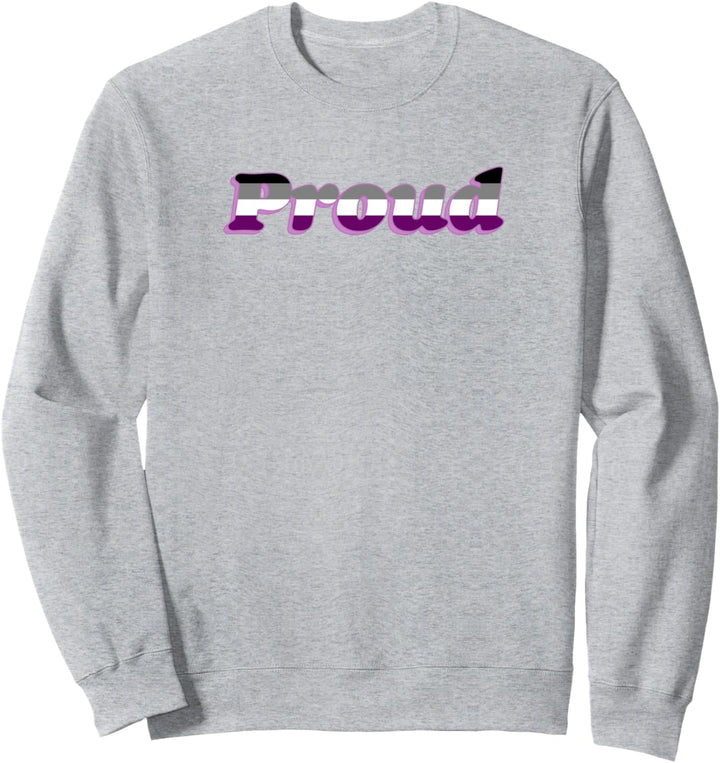 Trendy Pride Asexual Pride Sweatshirt