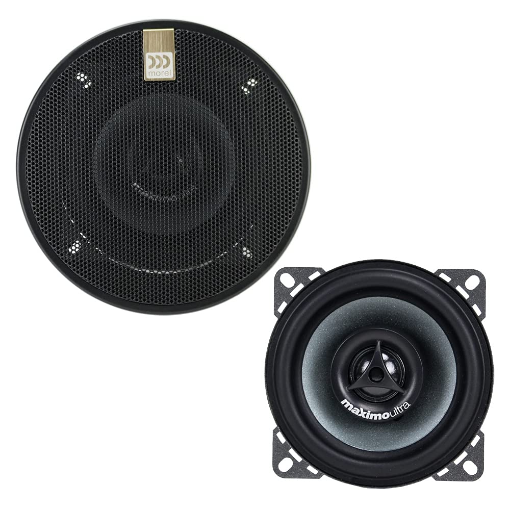 Morel Maximo Ultra Coax 4 MK2 100 mm Performance-Coax Lautsprecher System 1 Paar 10cm
