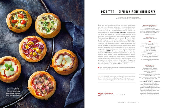 Pizza Passion: Wie du zu Hause die beste Pizza deines Lebens backst – Pizzarezepte, -teige und -soss