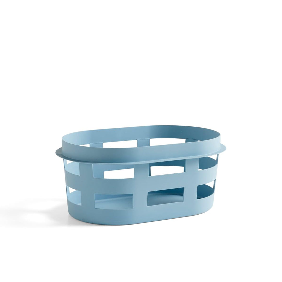 HAY - Laundry Basket Recycled Small - Soft Blue