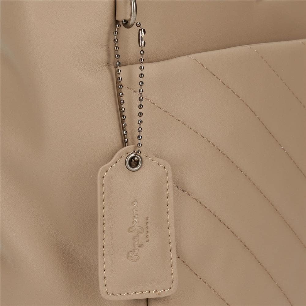 Pepe Jeans Taupe Schulterriemen, Taupe Schulterriemen