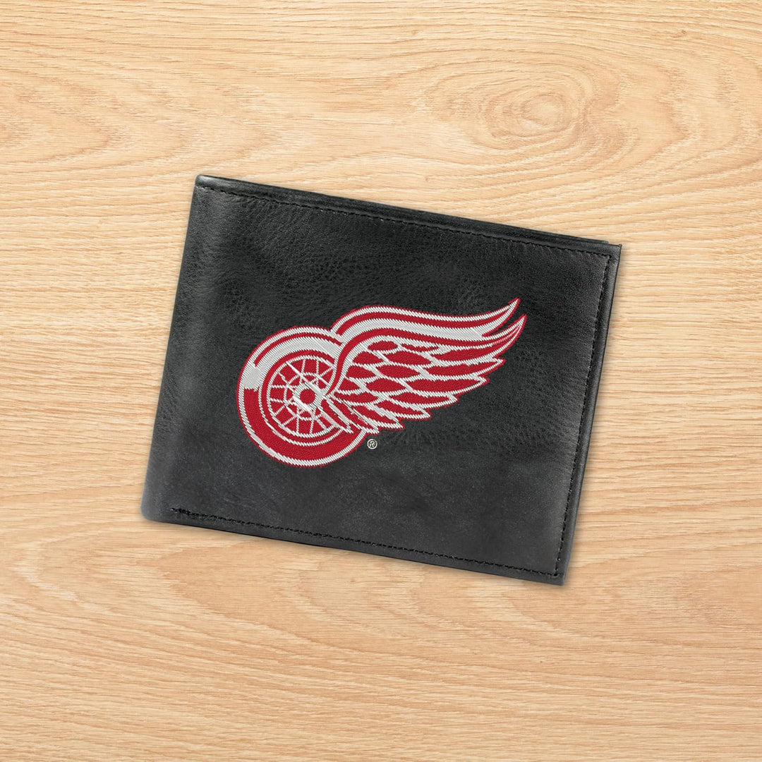 Rico Industries NFL Embroidered Leather Billfold Wallet San Francisco 49ers, San Francisco 49ers