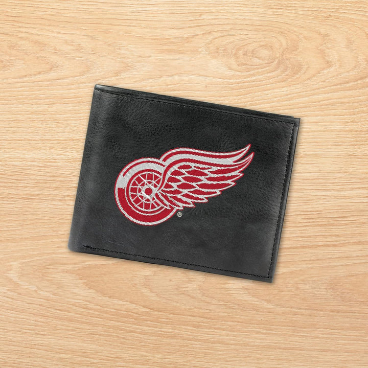 Rico Industries NFL Embroidered Leather Billfold Wallet San Francisco 49ers, San Francisco 49ers