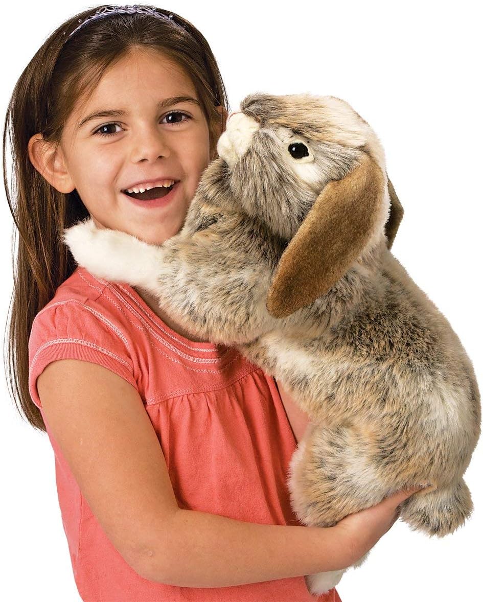 Folkmanis Holland Lop Rabbit Hand Puppet
