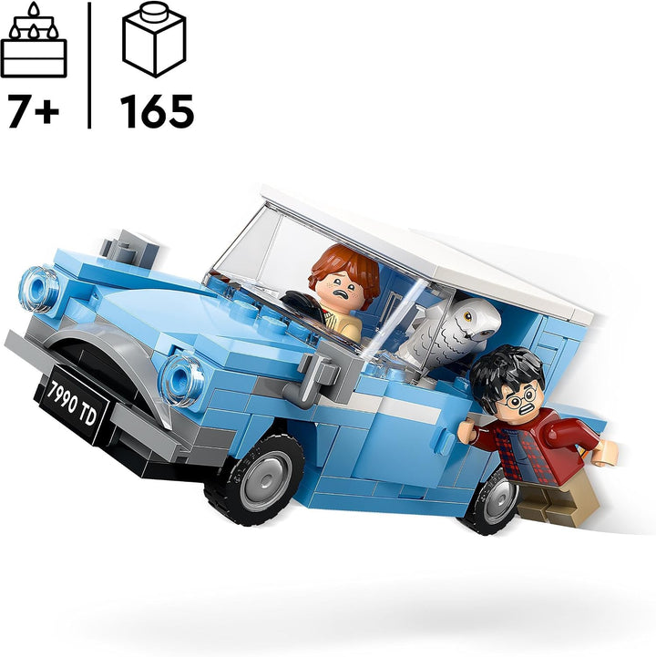 LEGO Harry Potter Hagrids Hütte: EIN unerwarteter Besuch Set &amp; Harry Potter Fliegender Ford Anglia,