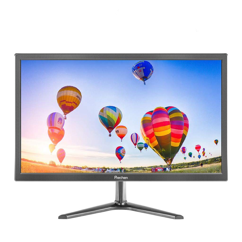 19 Zoll PC Monitor, Prechen Monitor 1440 * 900 mit HDMI- und VGA-Schnittstellen, 60 Hz, Helligkeit 2