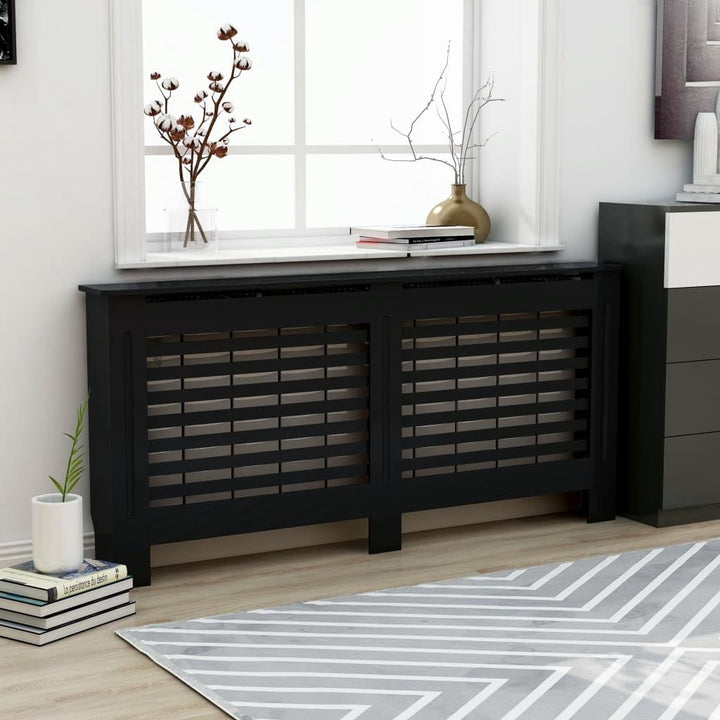 puraday Wohnzimmer Heizkörperabdeckung 172x19x81.5 cm MDF Heizkörper Verkleidung Abdeckung Dekorativ