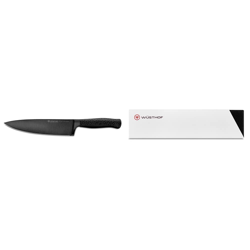 Wüsthof Kochmesser, Performer (1061200120), 20 cm Klinge mit DLC-Beschichtung, schwarzes Messer & Kl