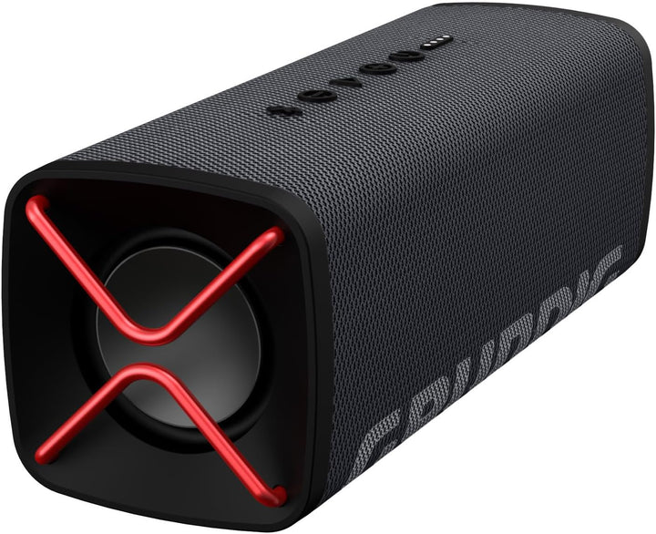 Grundig GBT Club Black - Bluetooth Lautsprecher, Soundbox, Bass, 20 W RMS Gesamtausgangsleistung, bi